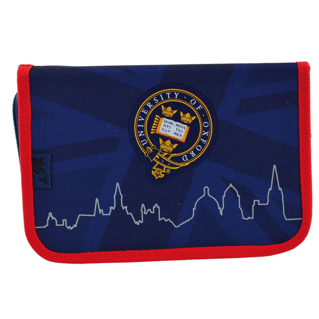 Пенал Yes Oxford твердий одинарний з двома клапанами (532188) - зображення 3