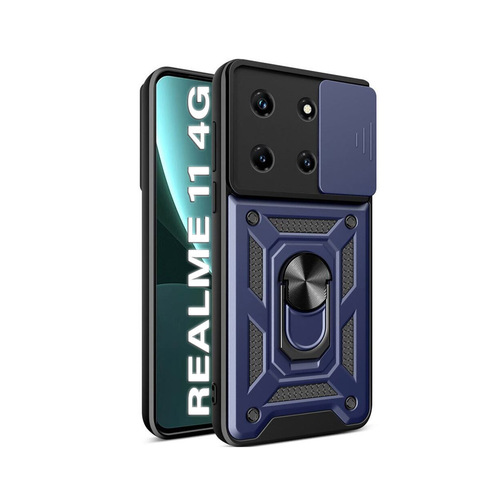 Чохол до мобільного телефона BeCover Military Realme 11 4G Blue (710704) - зображення 1
