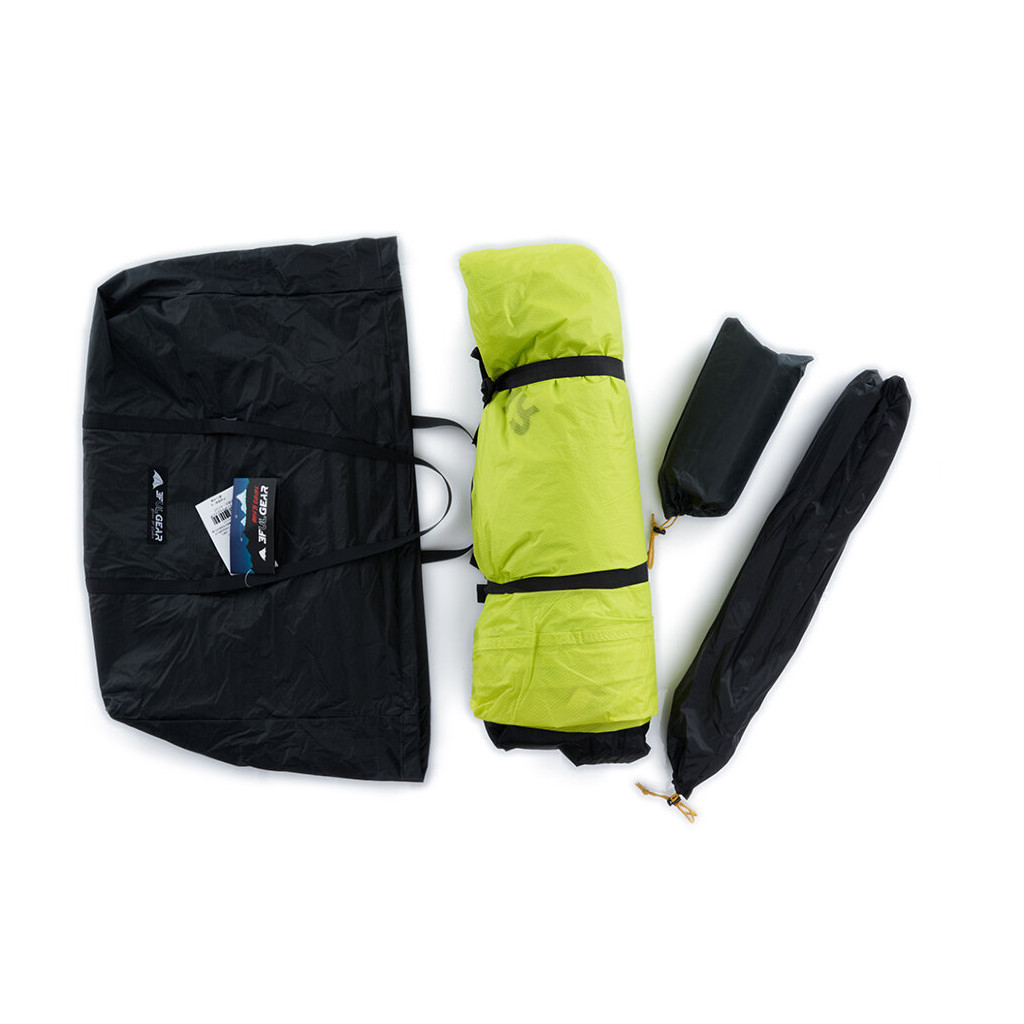 Намет 3F Ul Gear QingKong 4 210T 3 Season Green (4210T3S) - зображення 11