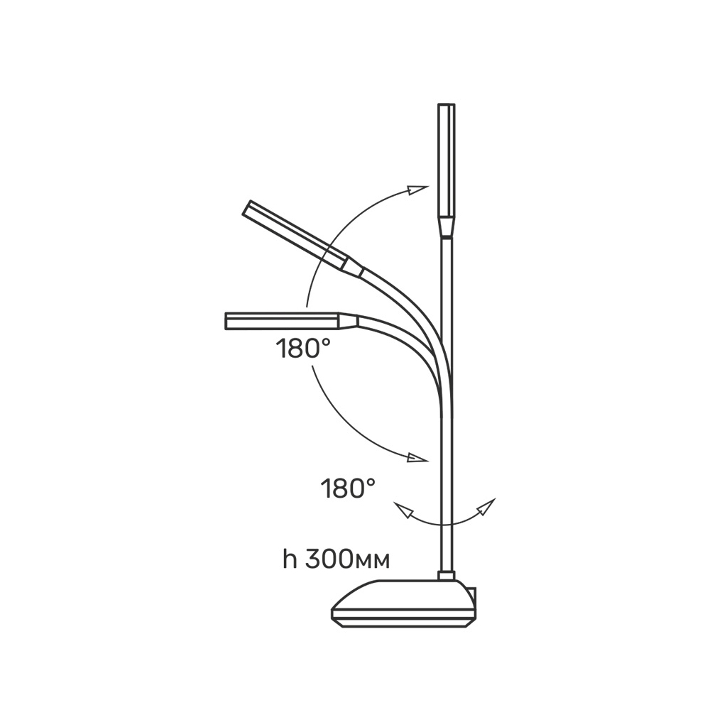 Настільна лампа TITANUM LED DC3  7W 3000-6500K USB рожева (TLTF-022P) - зображення 3
