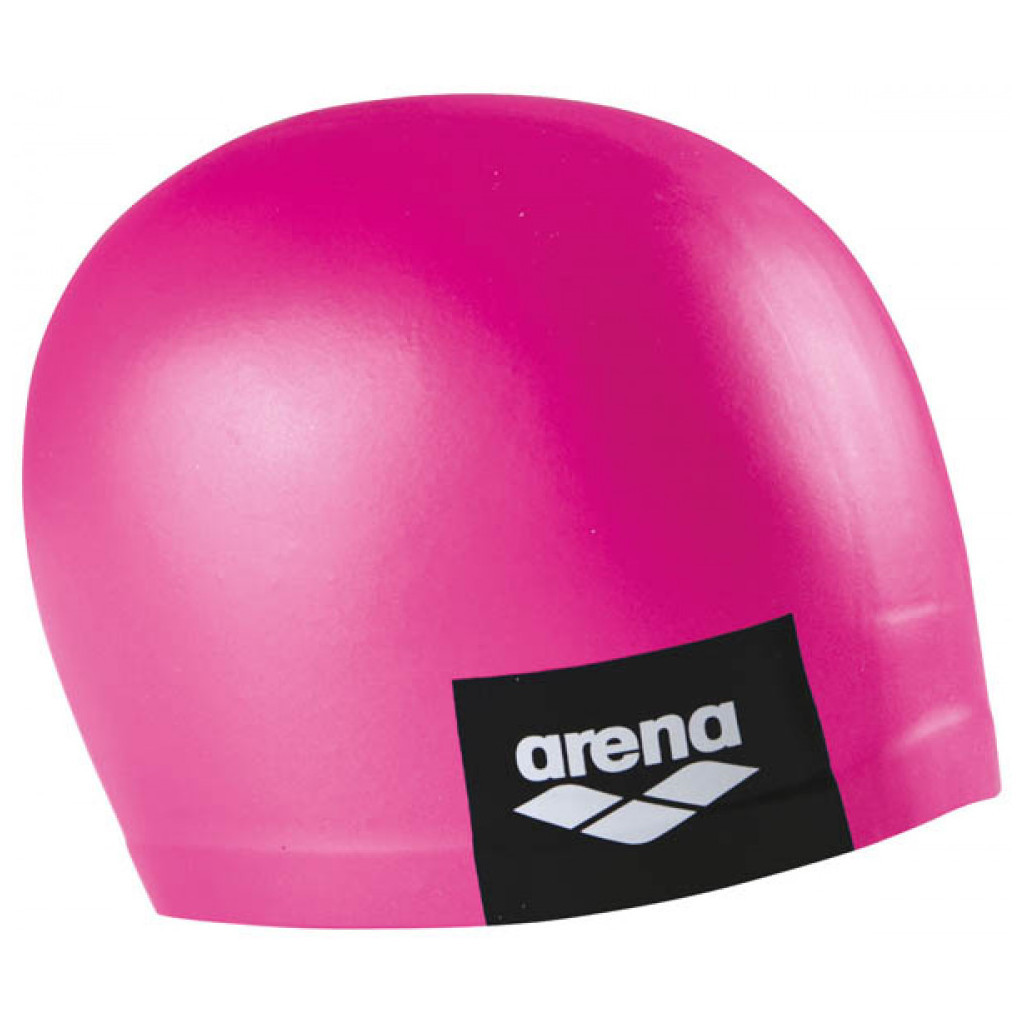 Шапка для плавання Arena Logo Moulded Cap 001912-214 рожевий Уні OSFM (3468336113677) - зображення 1