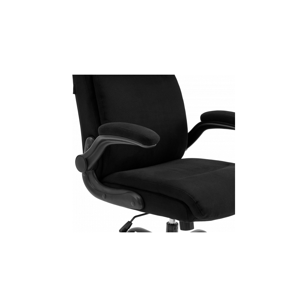 Офісне крісло GT Racer B-3021 Black (B-3021 Fabric Black) - зображення 7