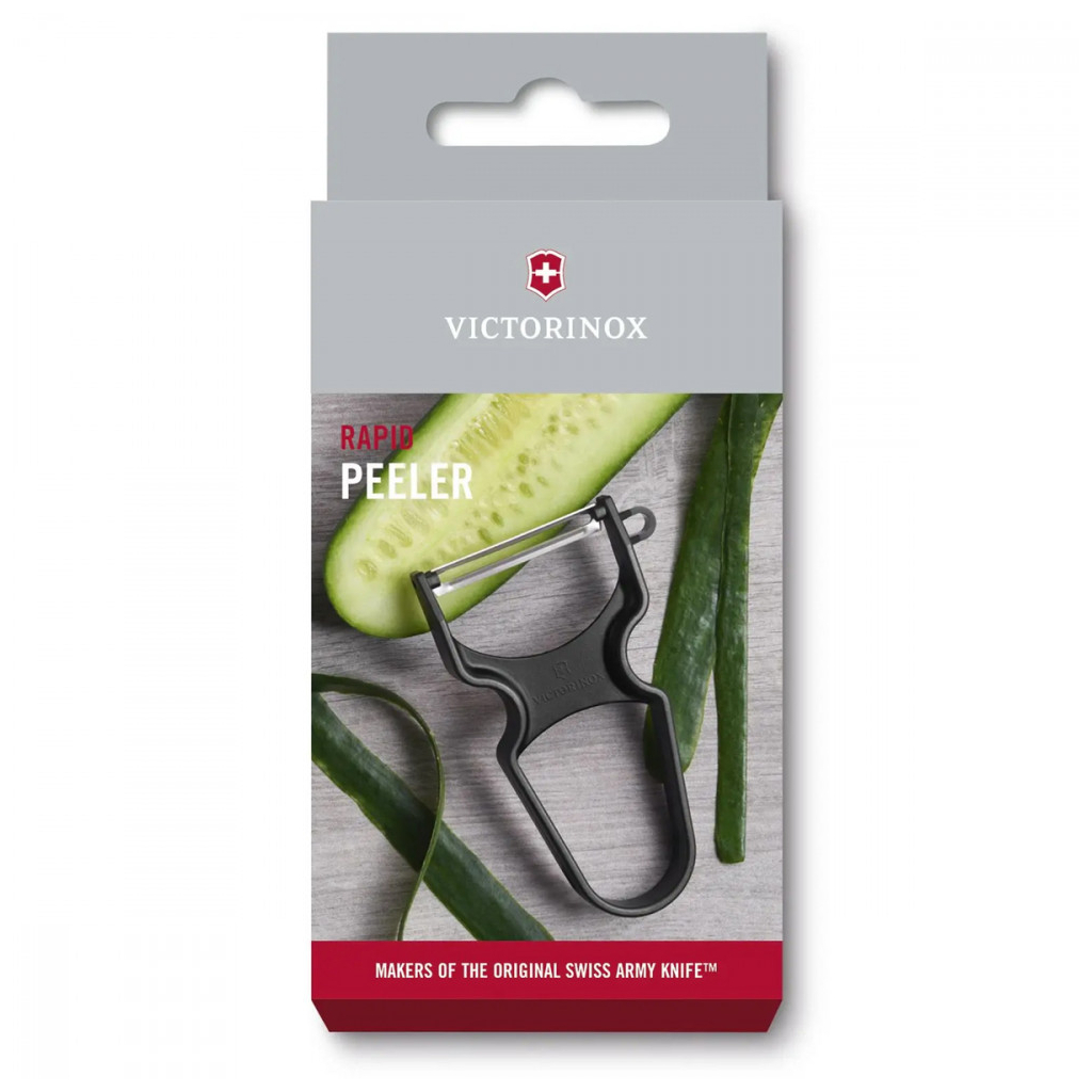 Овочечистка Victorinox Rapid Straight Blade Black (6.0930.3) - зображення 2