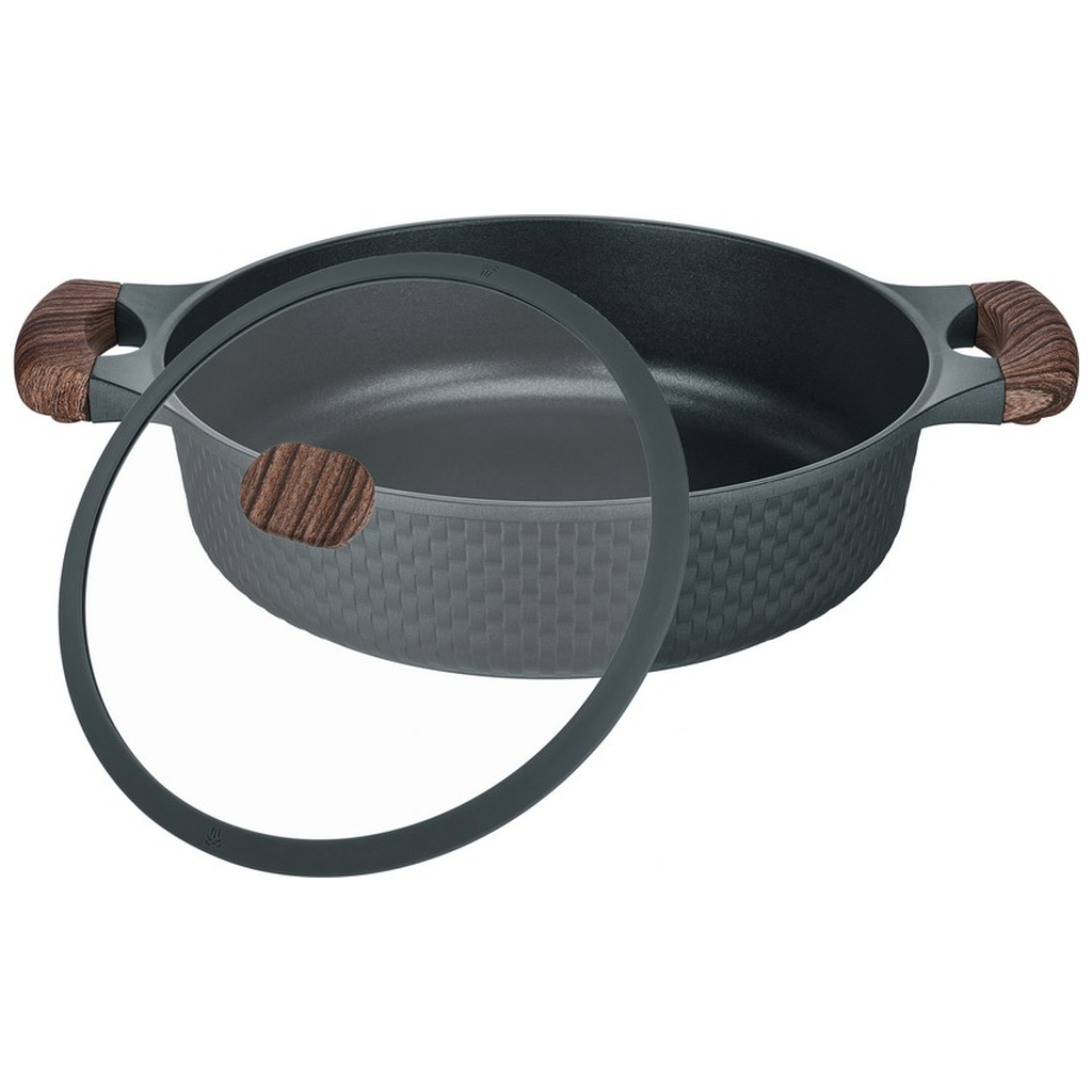 Сотейник Resto Ran чорний 28 см 4,1 л (93906) - зображення 4