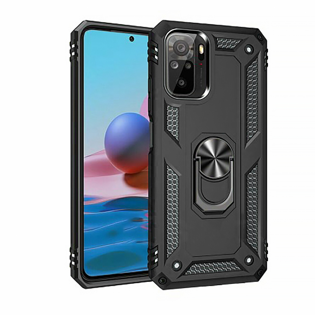 Чохол до мобільного телефона BeCover Military Xiaomi Redmi Note 10 / Note 10s Black (706062) - зображення 1