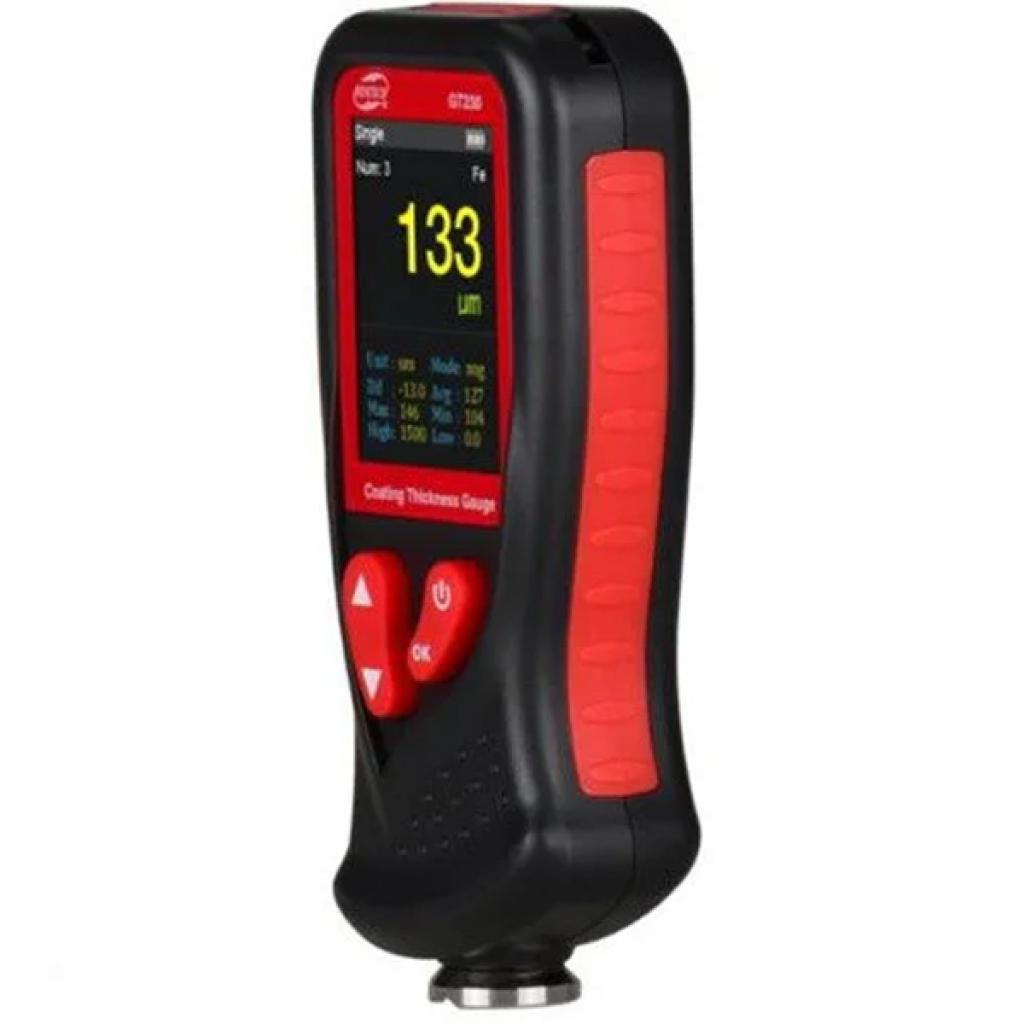 Товщиномір Benetech лакофарбових покриттів HD-дисплей Fe/nFe, 0-1300мкм (GT230) - изображение 3
