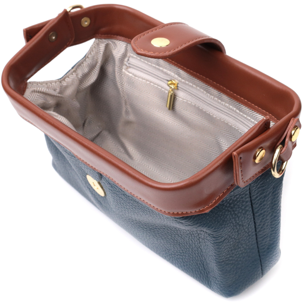 Сумка Vintage Синя (22428) - зображення 8