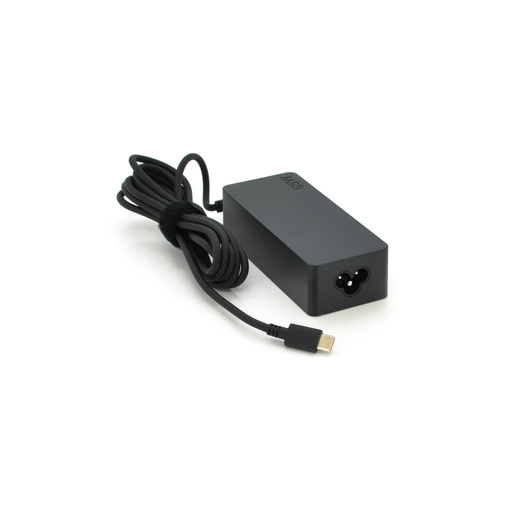 Блок живлення до ноутбуку Merlion LENOVO 65W, Type-C (28346 / LLN65/Type-C) - зображення 1