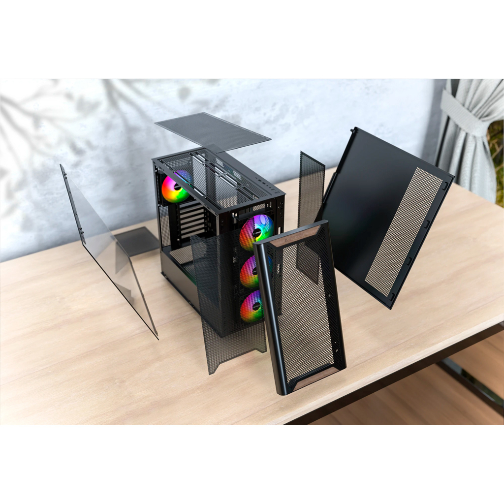 Корпус для ПК MONTECH XR WOOD (B) - зображення 12