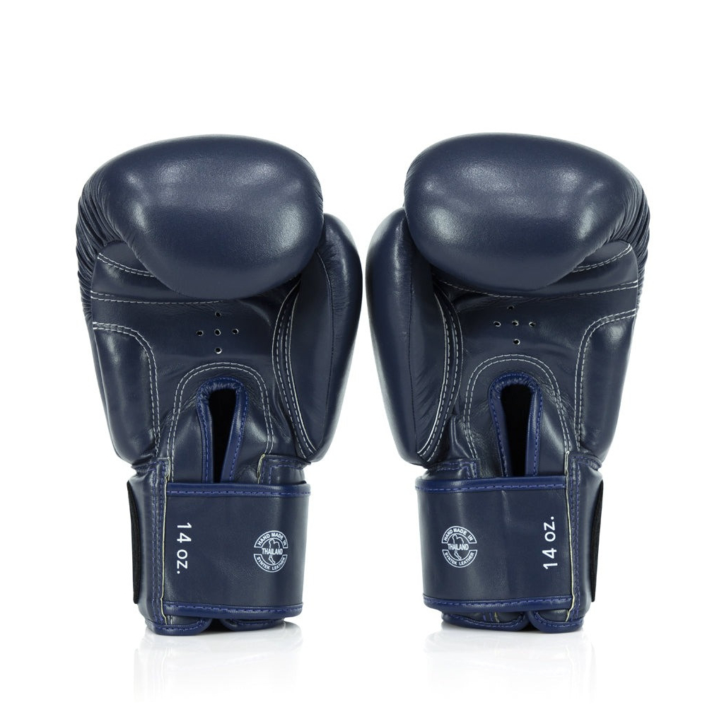 Боксерські рукавички Fairtex BGV27 Blue 14 унцій (бинти в комплекті) (BGV27_14oz_Blue) - изображение 4