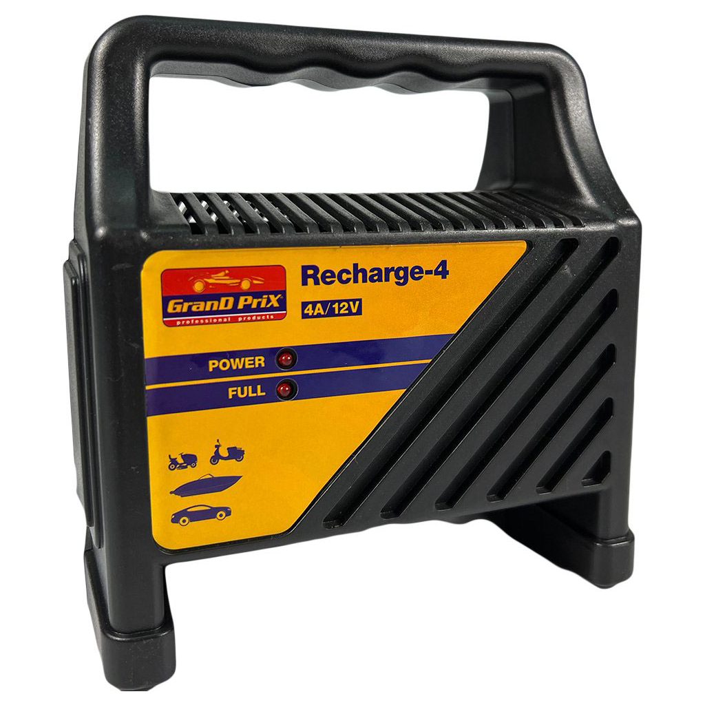 Зарядний пристрій для автомобільного акумулятора GRAND PRIX 4A 12V (33705-IS) - изображение 4