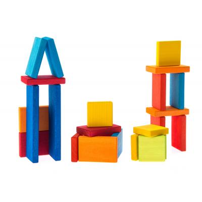 Конструктор Nic дерев'яний різнокольорова пластина (NIC523346) - зображення 5