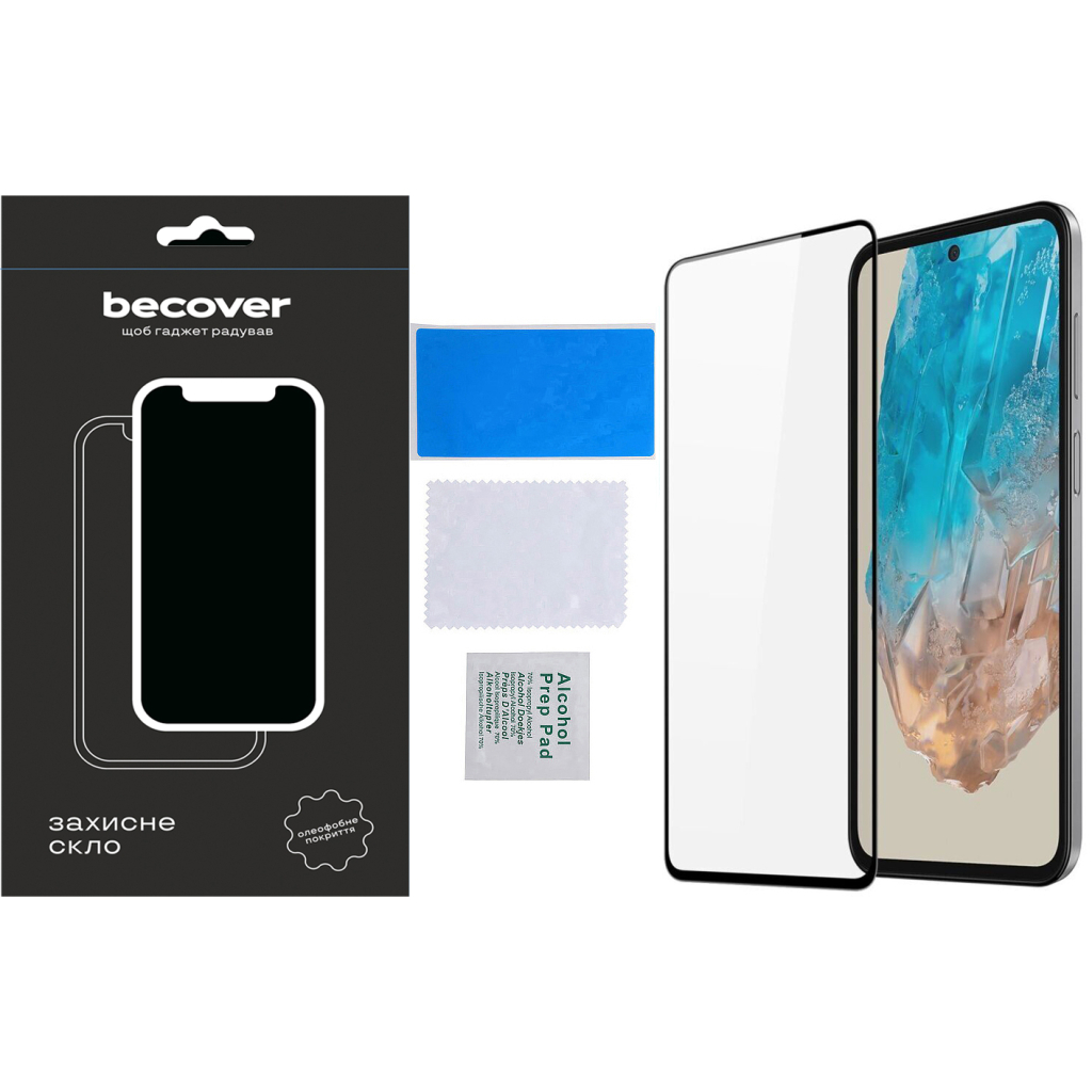 Скло захисне BeCover Samsung Galaxy M35 5G SM-M356 Black (711529) - зображення 4