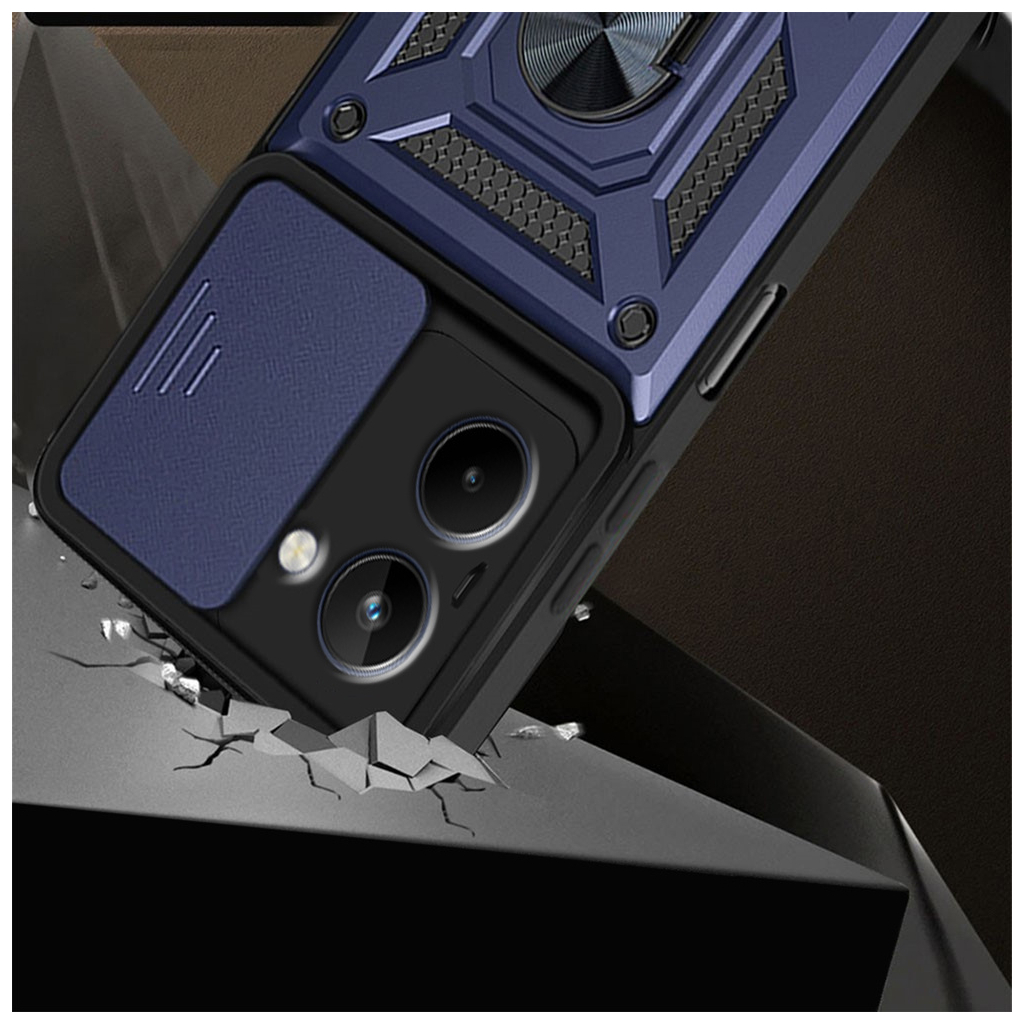 Чохол до мобільного телефона BeCover Military Xiaomi Redmi A5 / Poco C71 Blue (713544) - зображення 4