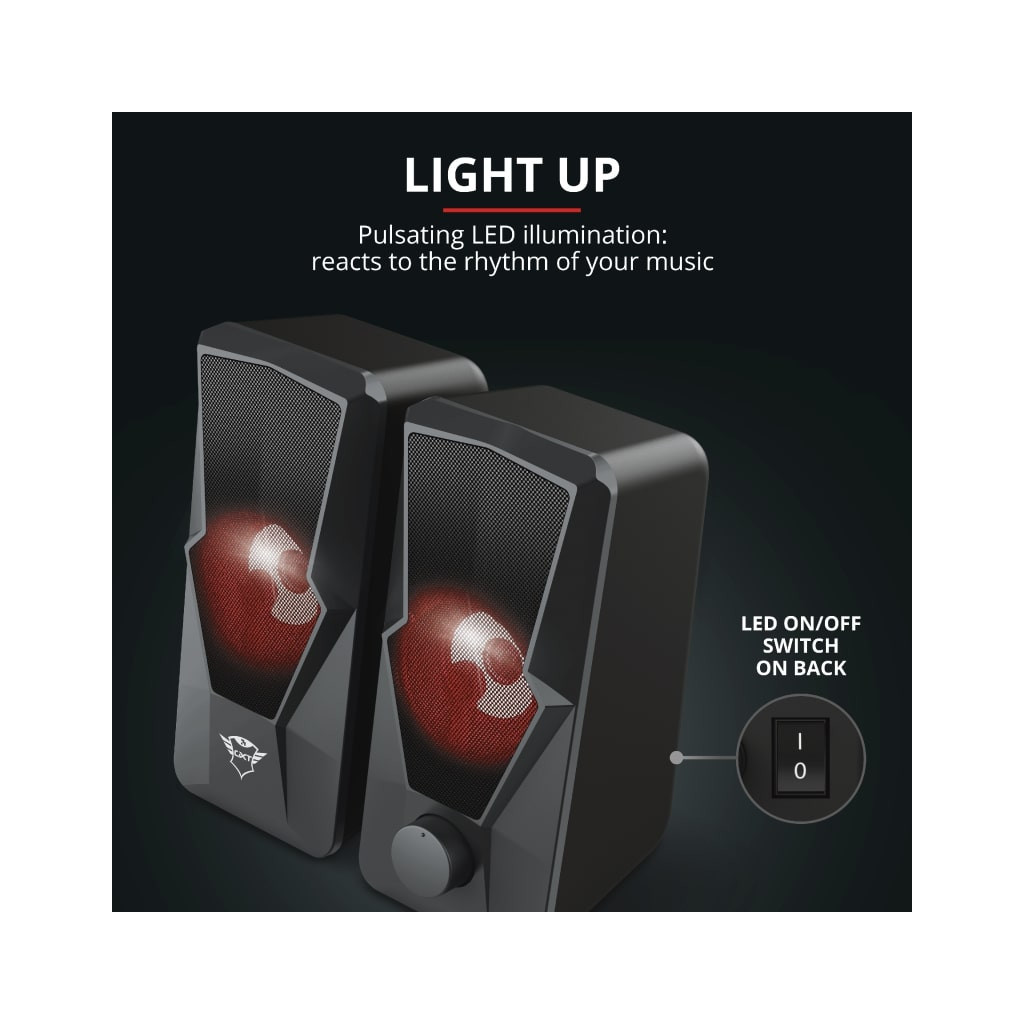 Акустична система Trust GXT 610 Argus Illuminated Black (23737) - зображення 12