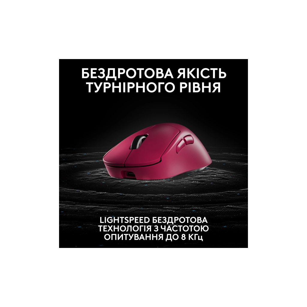 Мишка Logitech G Pro X Superlight 2 Dex Wireless Pink (910-007373) - зображення 4