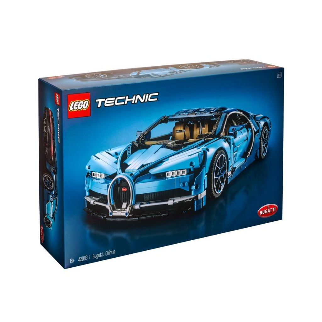 Конструктор LEGO Автомобіль Bugatti Chiron 3599 деталей (42083) - зображення 1