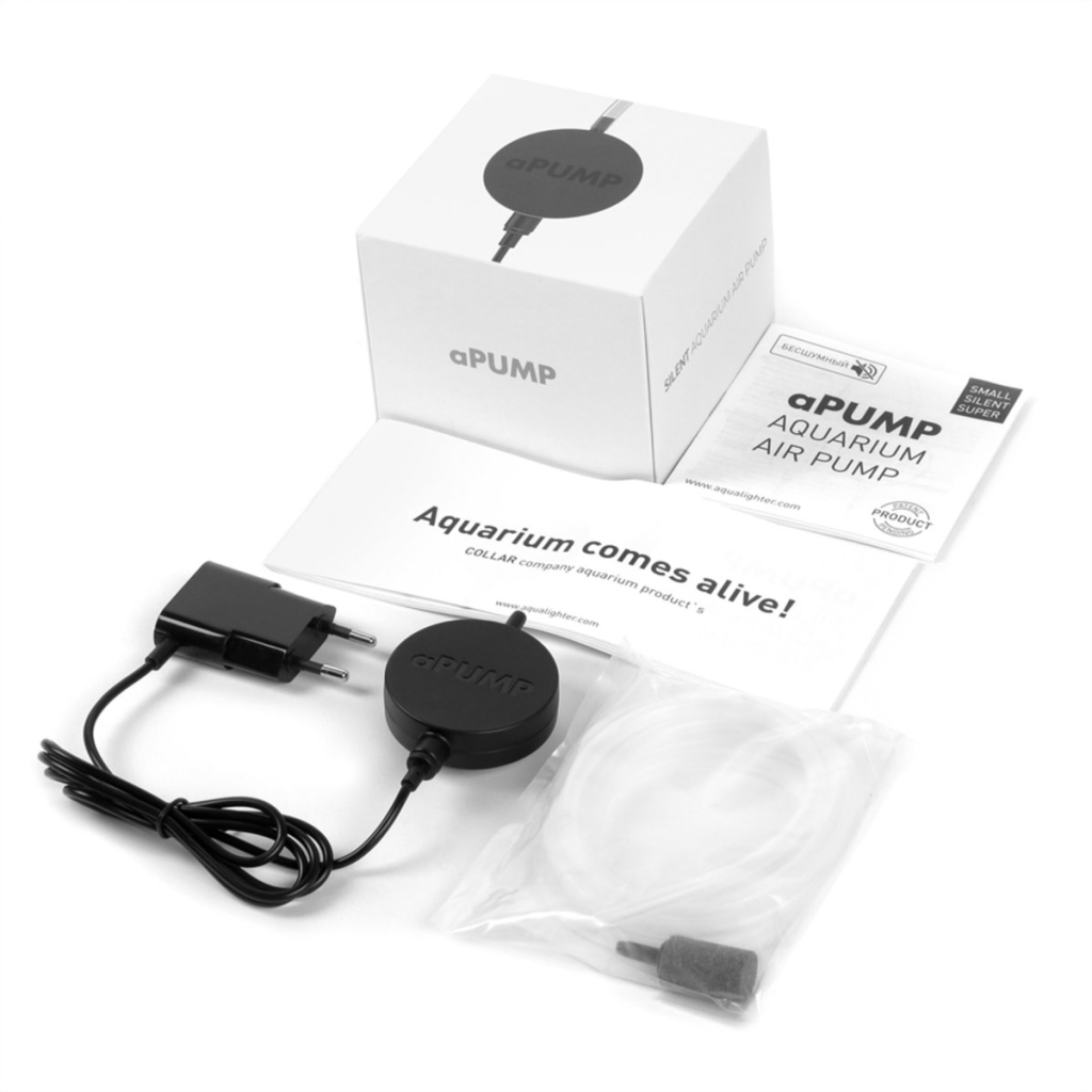 Компресор для акваріума Aqualighter aPUMP безшумний до 100 л (7914) - изображение 5