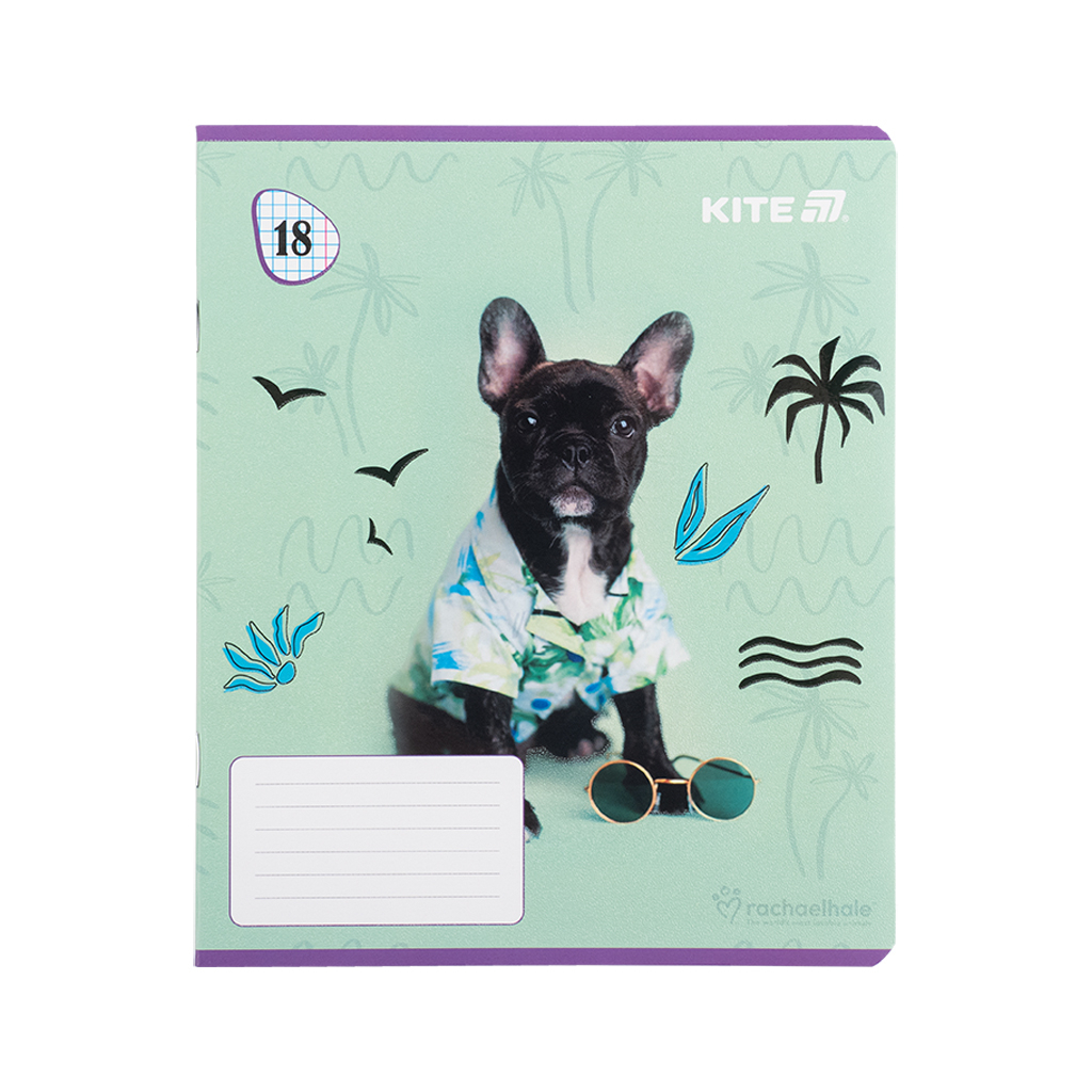 Зошит Kite Rachael Hale, 18 аркушів, клітинка (R25-236) - изображение 3