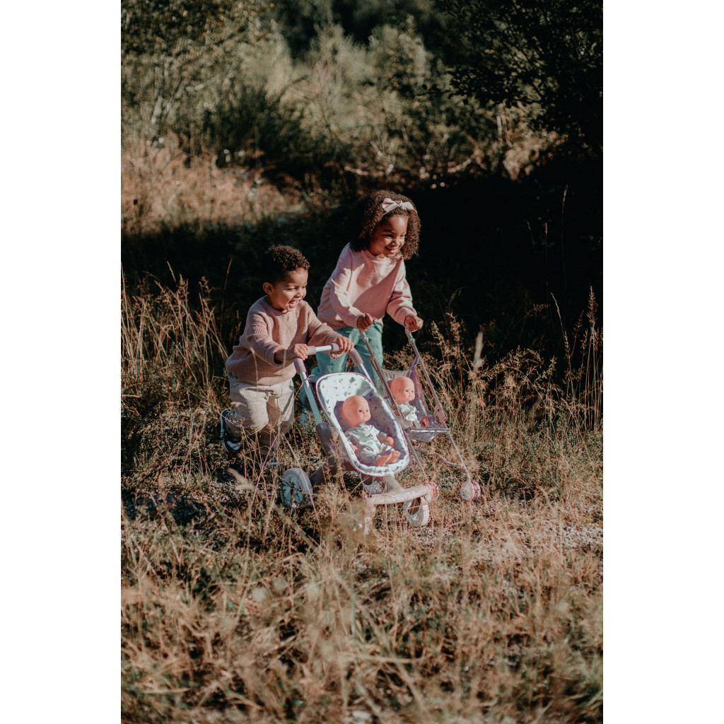 Коляска для ляльок Smoby Baby Nurse "Рожева пудра. Прогулянка" , (251218) - зображення 6