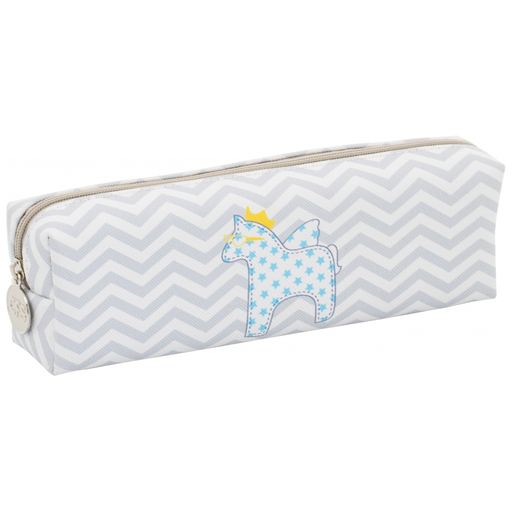 Пенал Cool For School м'який, прямокутний 1 відділення Білий (CF86693-01) - зображення 1