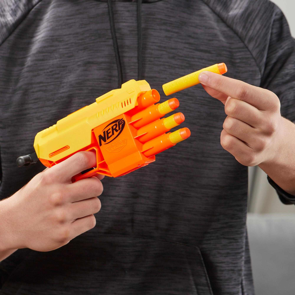 Іграшкова зброя Hasbro Nerf Alpha Strike Fang QS-4 (2 бластери, 68 стріл) (E8314) - зображення 3