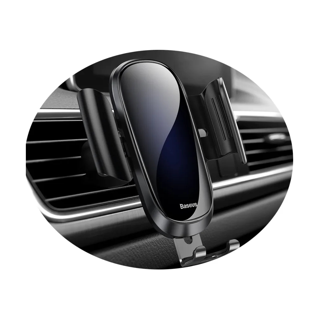 Універсальний автотримач Baseus Future Gravity Car Mount Black (SUYL-WL01) - зображення 6