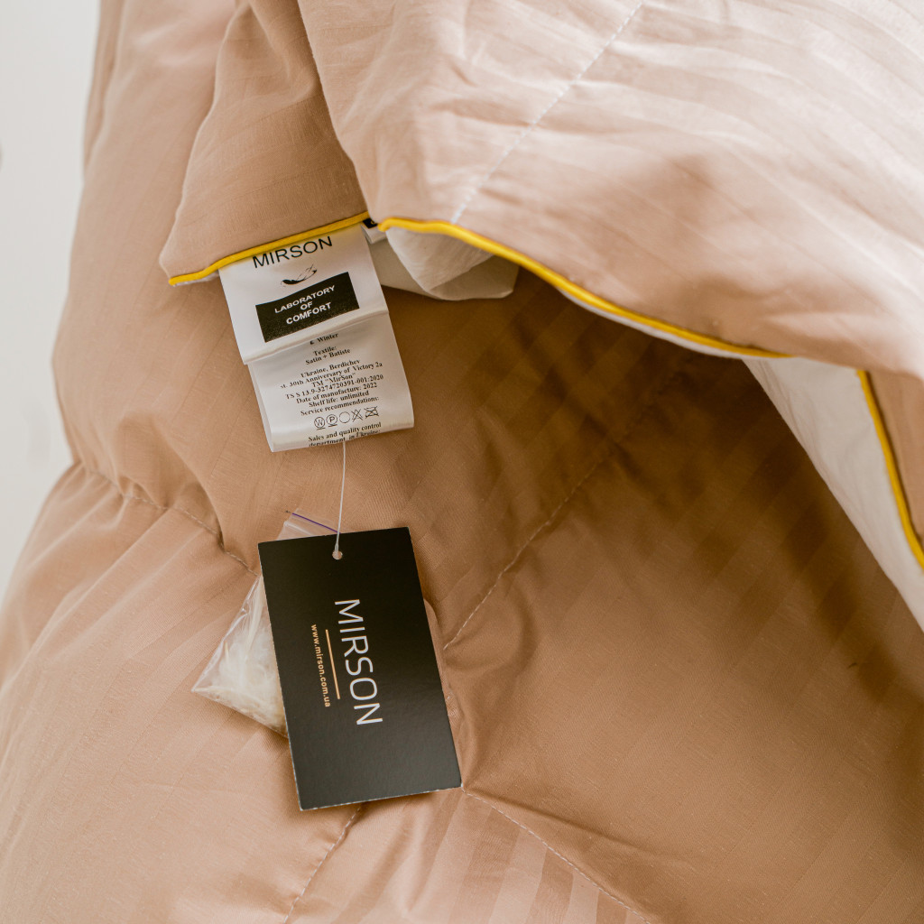 Ковдра MirSon пухова Carmela 032 демі 220x240 см (2200005895153) - изображение 11