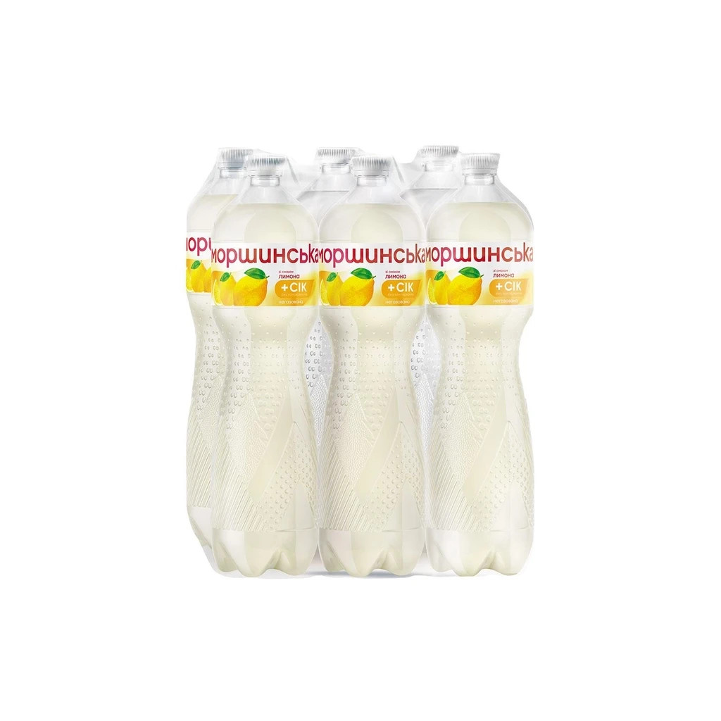 Напій Моршинська соковмісний негазований зі смаком лимону 1.5 л (4820017002561) - изображение 4