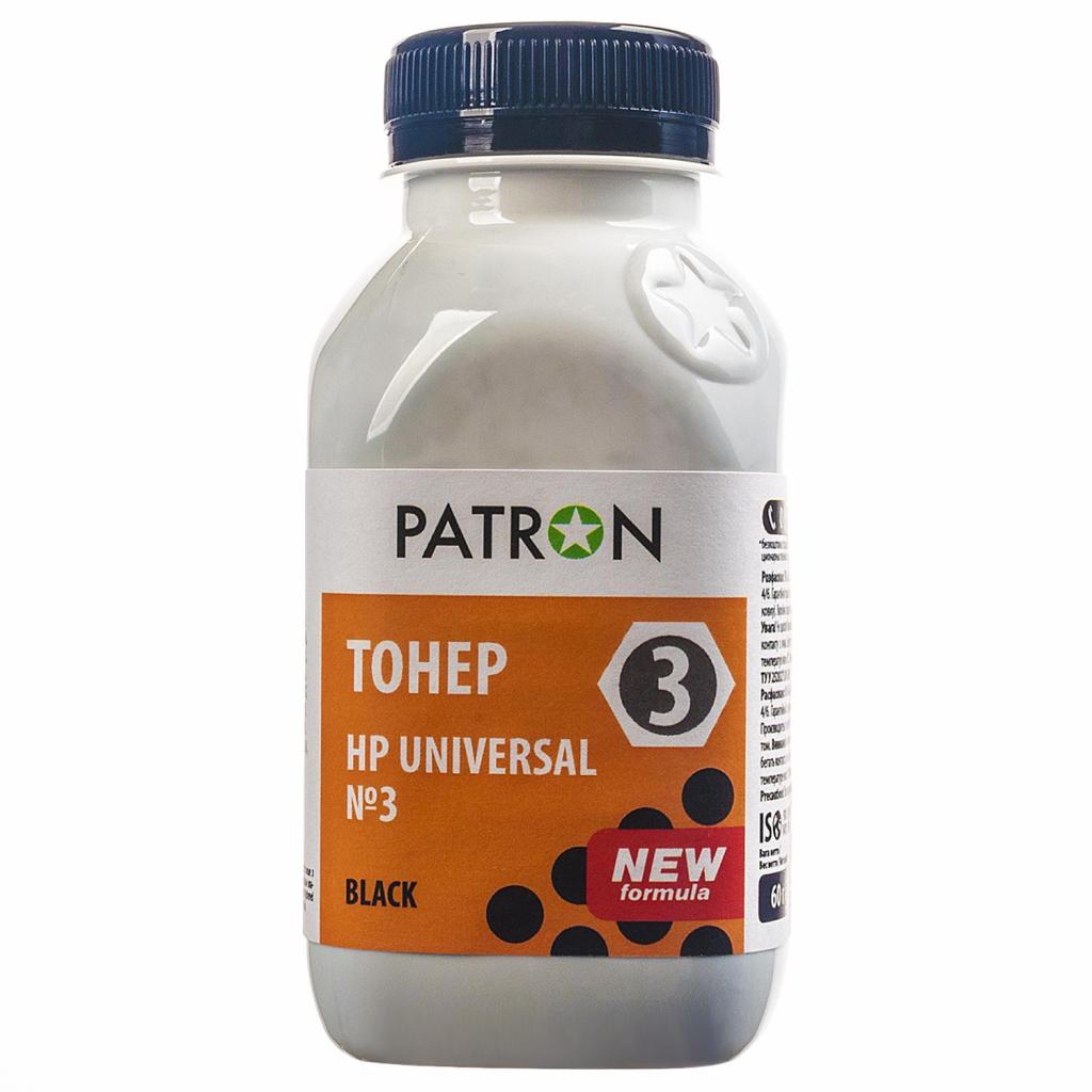 Тонер Patron HP LJ Universal №3 60 г (PN-HU3-060) - зображення 2