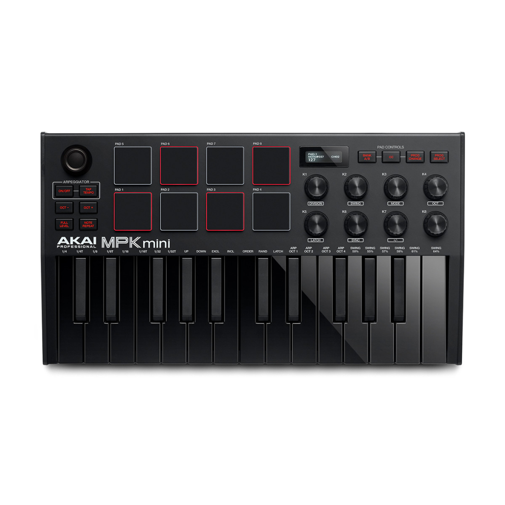 MIDI-клавіатура Akai MPK MINI MK3 Black (230876) - изображение 1