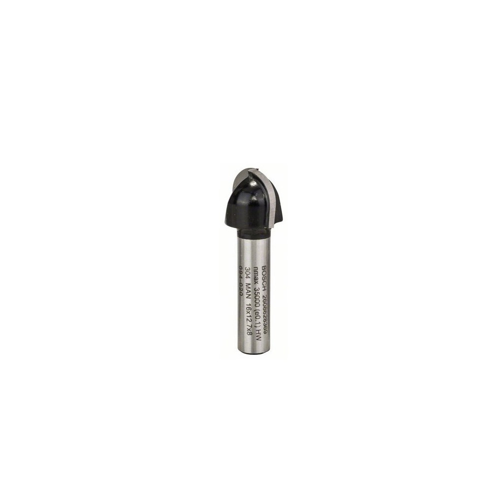 Фреза Bosch Professional галтельна, Std, S8, R8, D16, L12.4 (2.608.628.369) - зображення 2