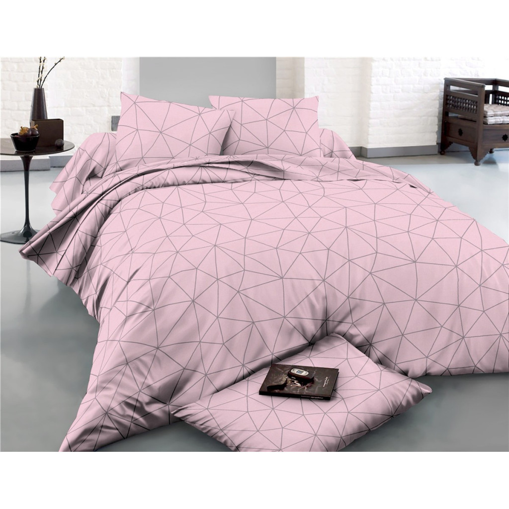 Постільна білизна MirSon Сатин 22-1283 Cozy Сімейна 160x220 (2200003589771) - зображення 1