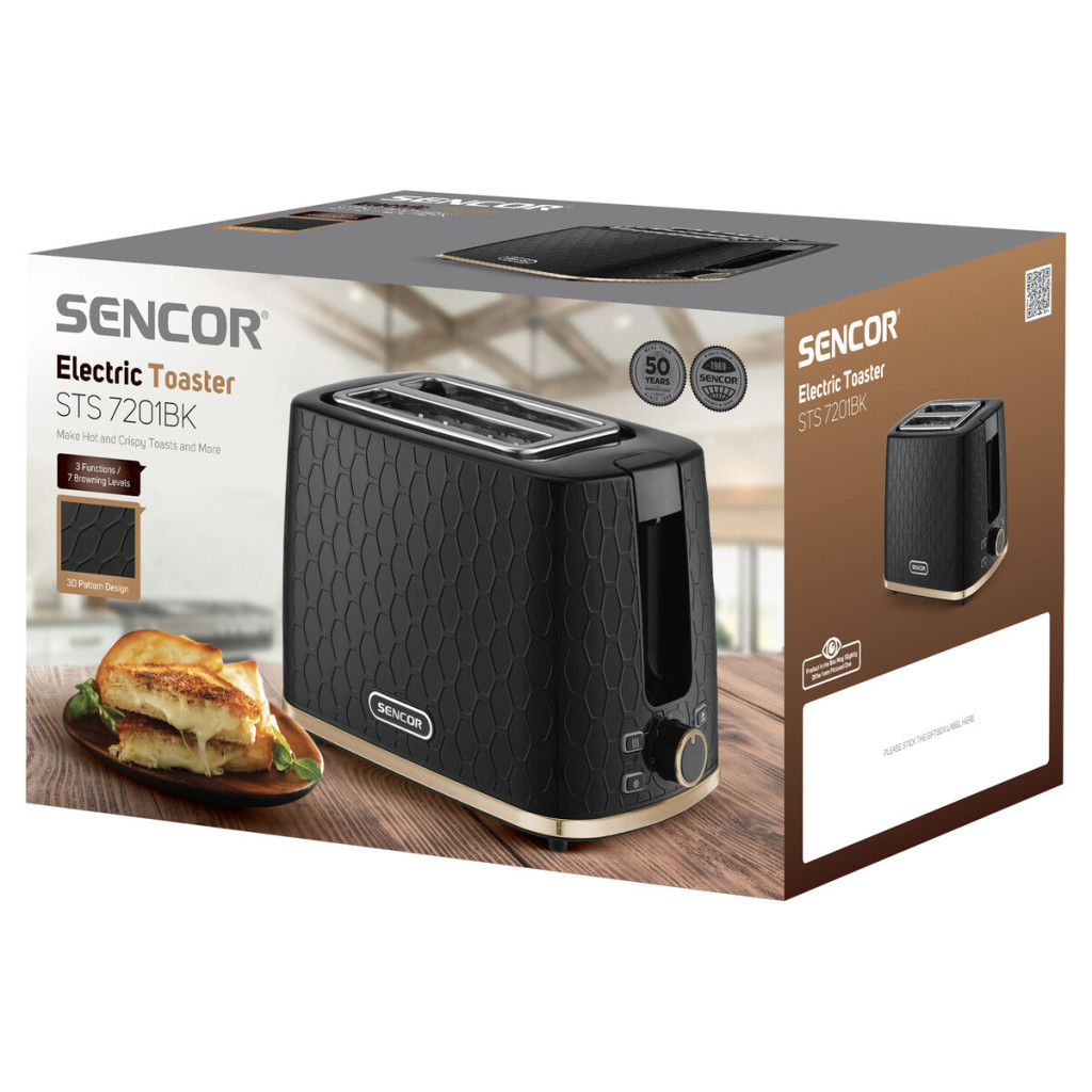 Тостер Sencor STS7201BK - зображення 9