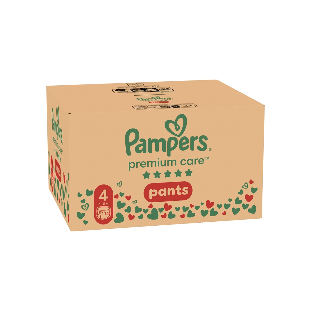 Підгузки Pampers Premium Care Pants Розмір 4 (9-15 кг) 114 шт (8700216829359) - зображення 2