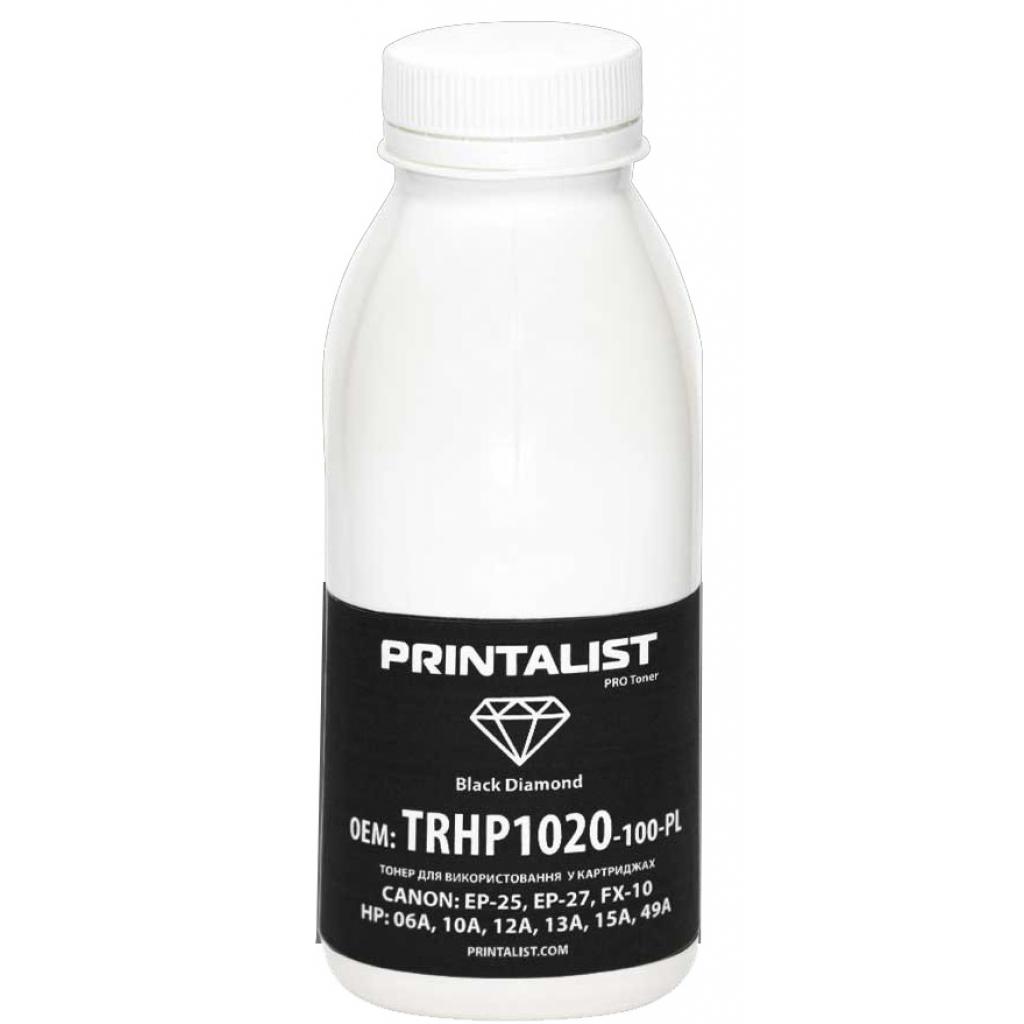 Тонер HP LJ 1010/1020/1022 , 100г Black Printalist (TRHP1020-100-PL) - зображення 1