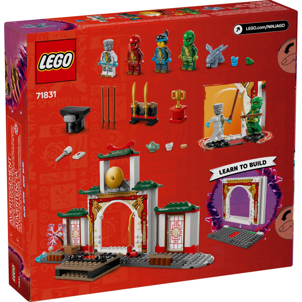 Конструктор LEGO Ninjago Храм ніндзя Спін-джитсу (71831) - зображення 7
