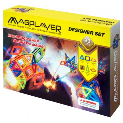 Конструктор Magplayer Набір 83 ел. (MPA-83) - зображення 1