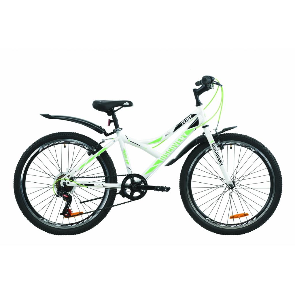Велосипед Discovery 24" FLINT Vbr рама-14" St 2020 біло-зелений (OPS-DIS-24-179) - зображення 1