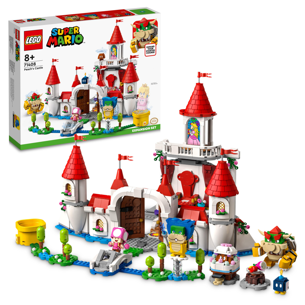 Конструктор LEGO Super Mario Додатковий набір «Замок Персика» (71408) - зображення 2
