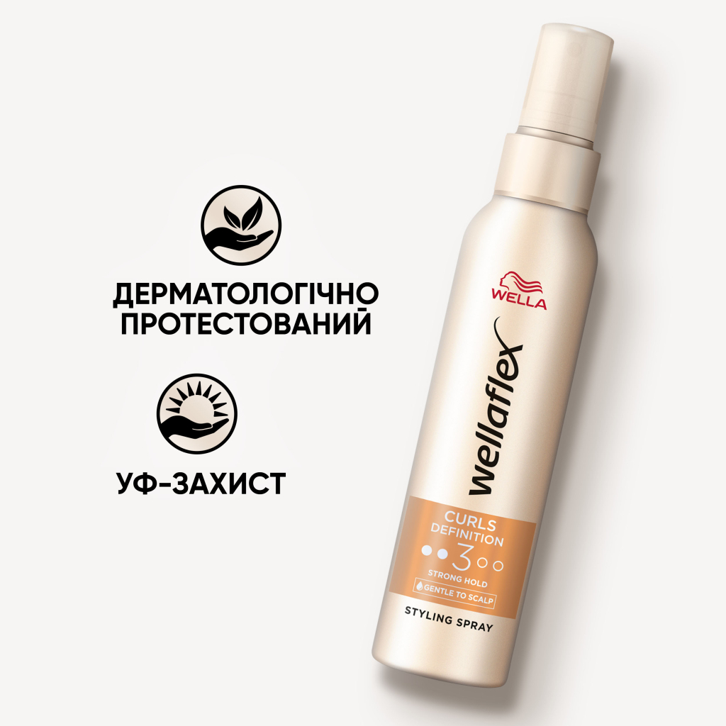 Спрей для волосся WellaFlex Кучері та локони 150 мл (8699568541968/4064666594637) - изображение 6