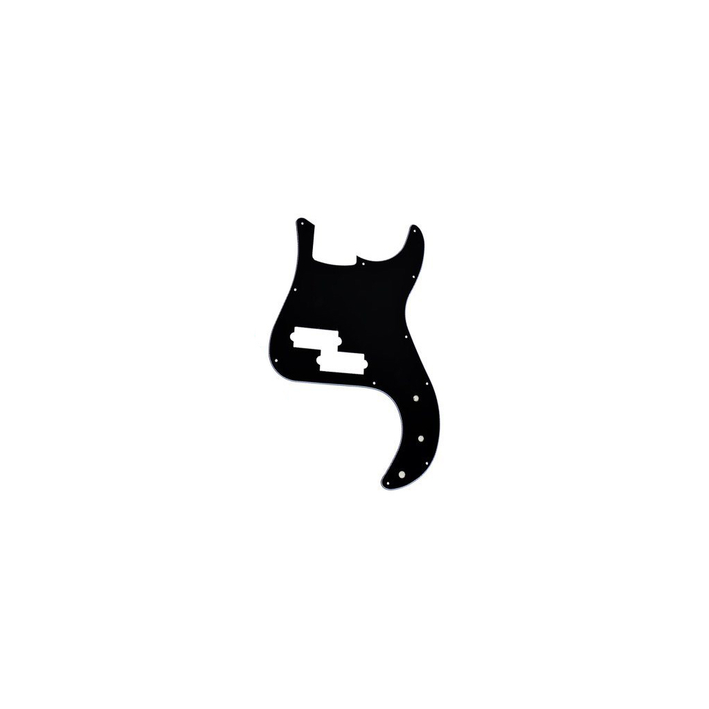 Пікгард панель для гітари Paxphil M18 P-Bass Pickguard (Black) - зображення 1