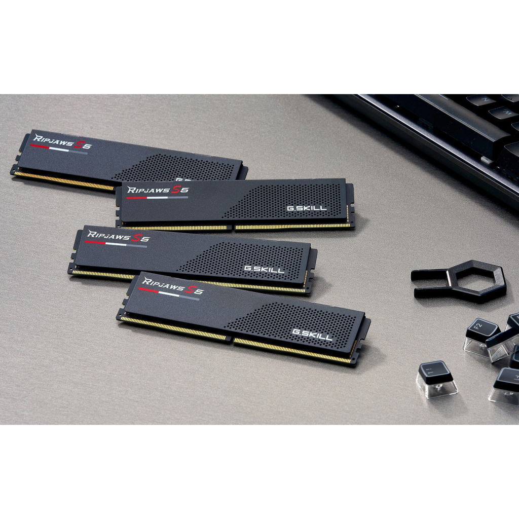 Модуль пам'яті для комп'ютера DDR5 64GB (2x32GB) 6000 MHz Ripjaws S5 G.Skill (F5-6000J3040G32GX2-RS5K) - зображення 6
