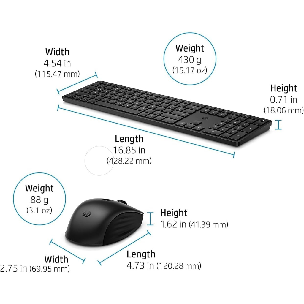 Комплект HP 650 Wireless UA Black (4R013AA) - зображення 2