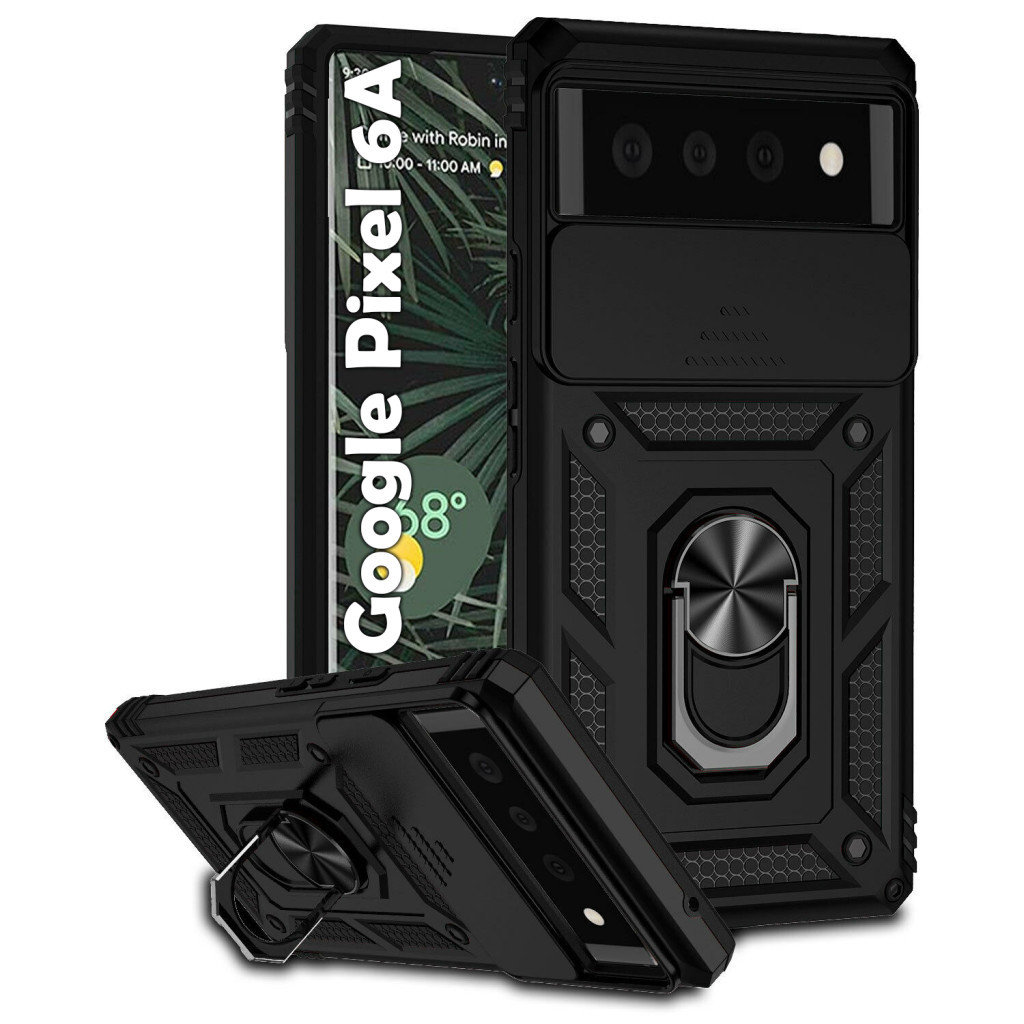 Чохол до мобільного телефона BeCover Military Google Pixel 6A Black (708824) - зображення 1