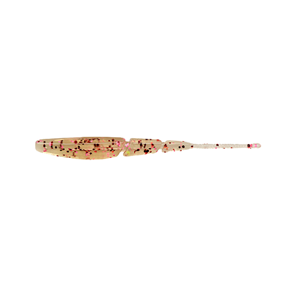 Силікон рибальський FishUP Aji Triple Stick 1.9" 414 - UV Clear/Red (10шт/уп) (1864.14.94) - зображення 1