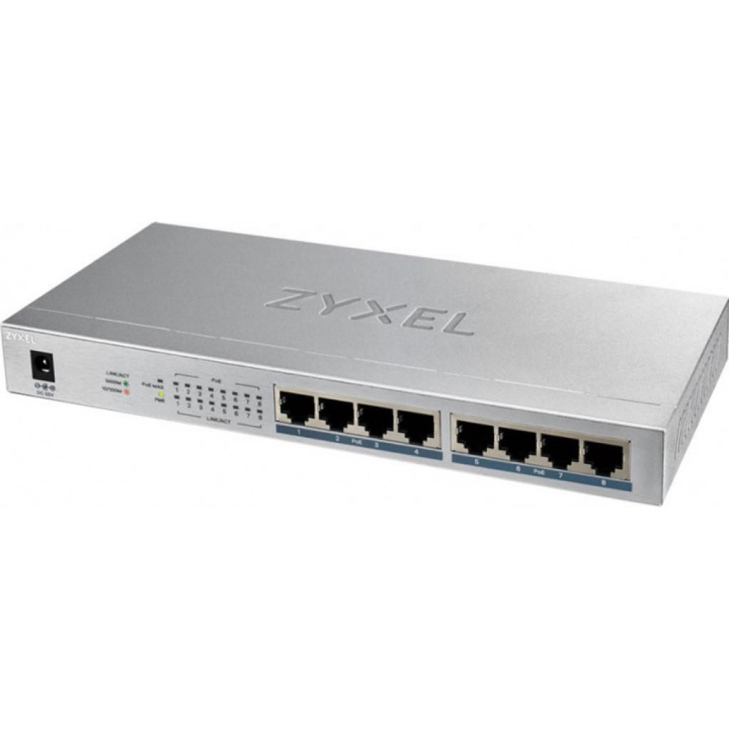 Комутатор мережевий ZyXel GS1008HP-EU0101F - зображення 1