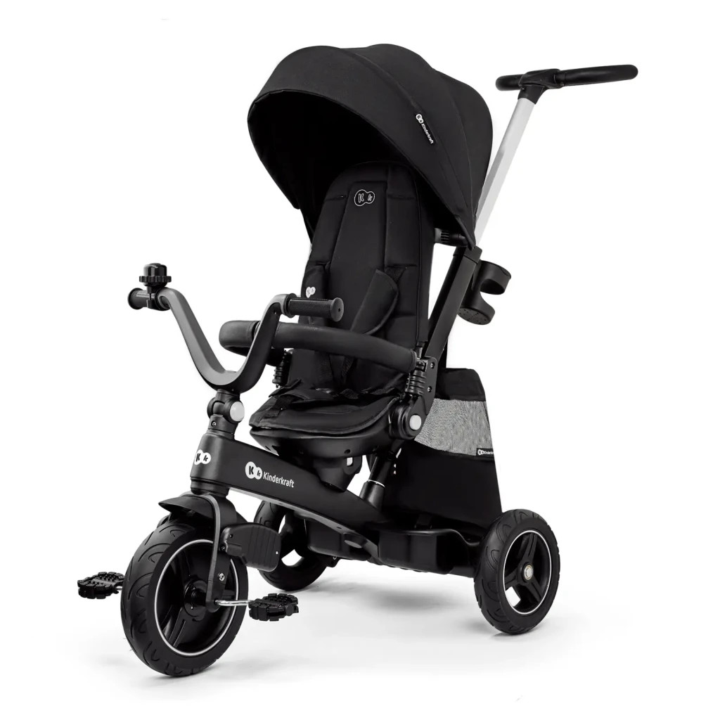 Дитячий велосипед Kinderkraft Easytwist Black (KREASY00BLK0000) (5902533920631) - зображення 1