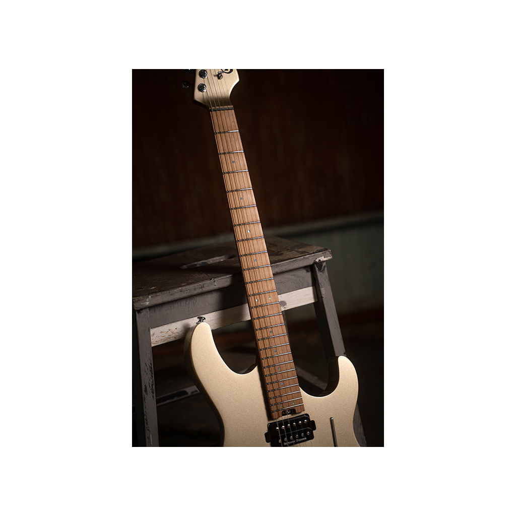 Електрогітара Cort G300 Pro Metallic Gold - изображение 12