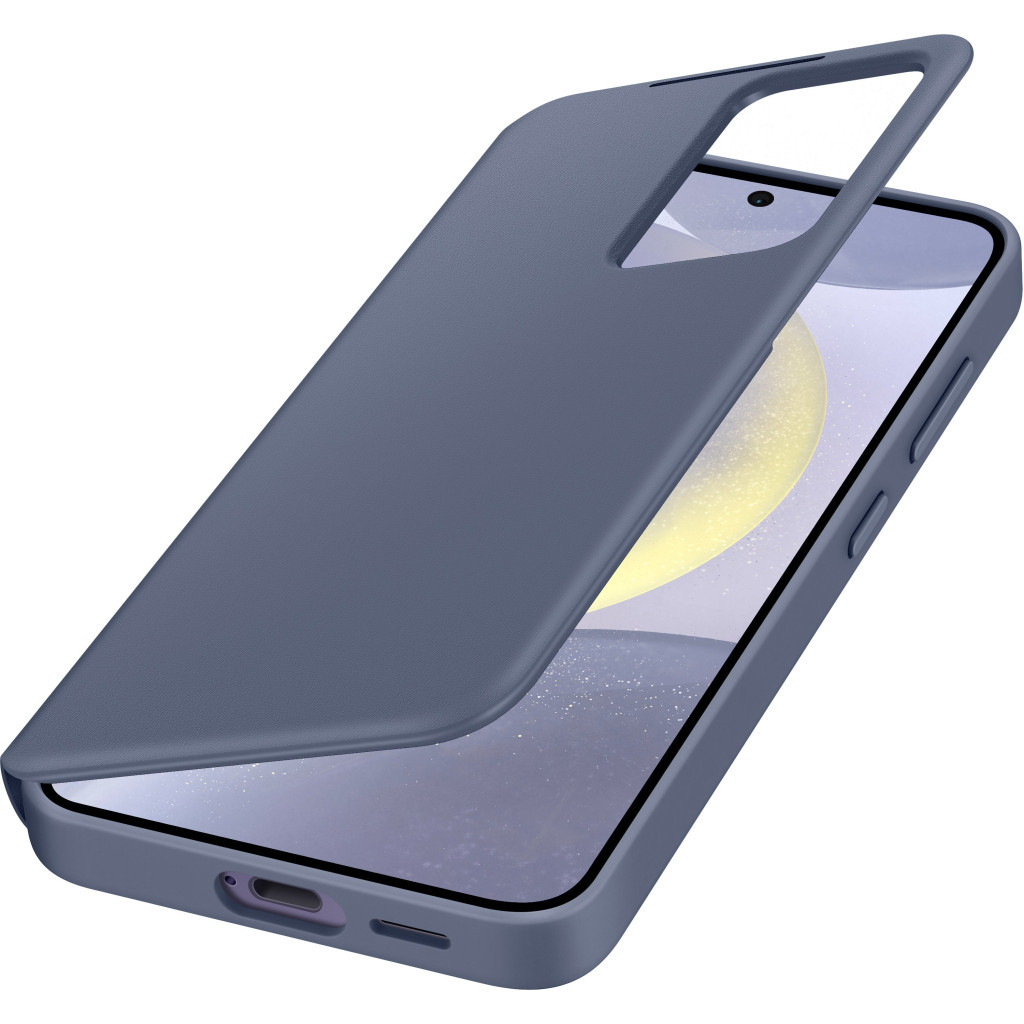 Чохол до мобільного телефона Samsung Galaxy S24 (S921) Smart View Wallet Case Violet (EF-ZS921CVEGWW) - зображення 4